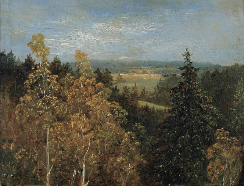 Carl Gustav Carus Blick uber eine Waldlandschaft oil painting picture